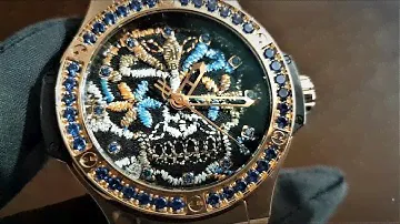 Hublot Limited Edition Big Bang Broderie Sugar Skull Gold