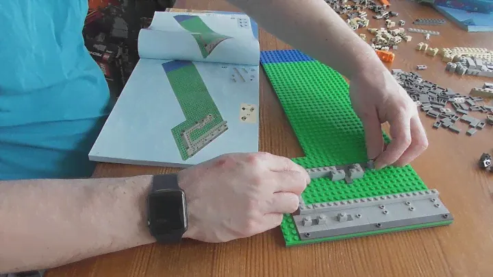 Building Lego Creator Big Ben 10253 Part 1
