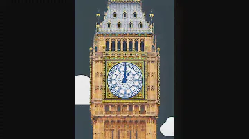 Биг Бен бьёт 1 час ночи / Big Ben strikes 1 am