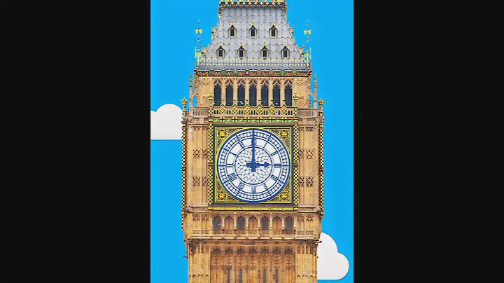 Биг Бен бьёт 3 часа дня / Big Ben strikes 3 pm