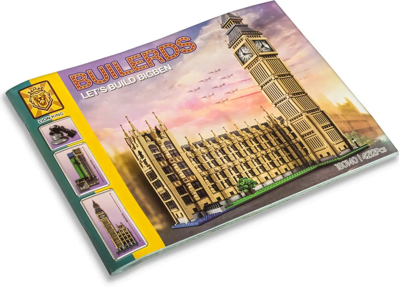 Конструктор Биг Бен — Big Ben, аналог Lego Архитектура 10253-2