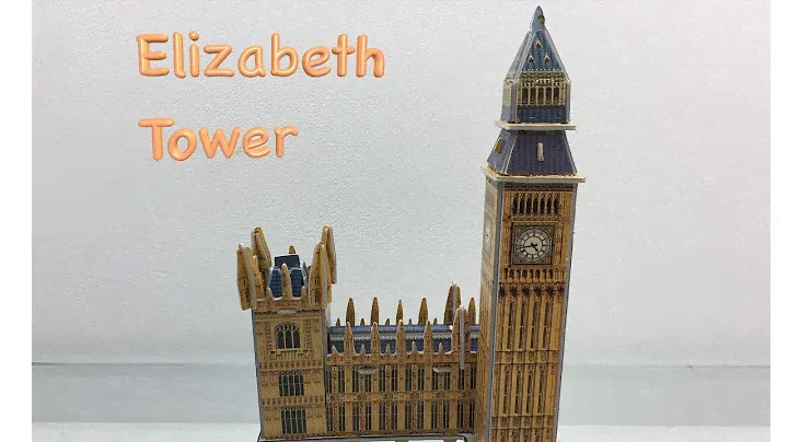 DIY Miniature Big Ben ~ 3D Puzzle Elizabeth Tower