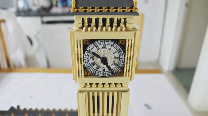 Big Ben - LEGO Creator 10253 SPEED BUILD ( 8 hours in 7 minutes)