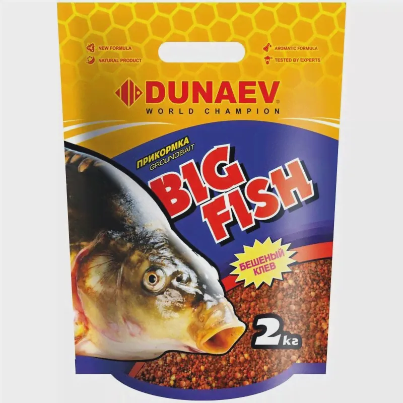Прикормка фидерная Dunaev Big Fish 2 кг (Биг Фиш)