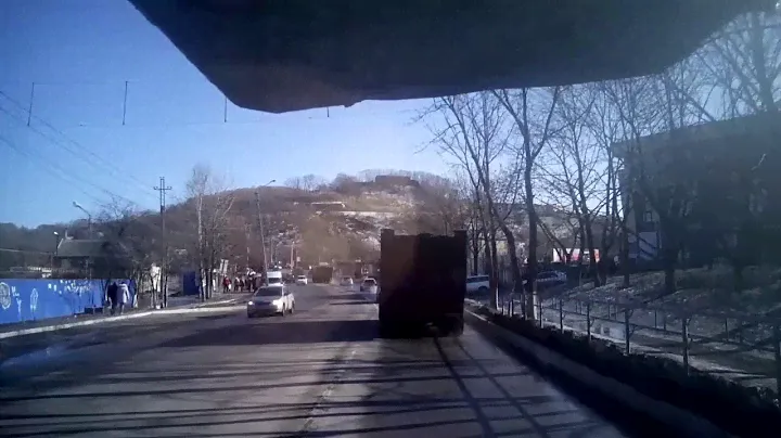 г.Нахдка перевозка угля по центральной дароге