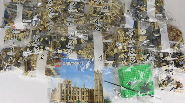 LEGO Creator Expert Big Ben (10253): Unboxing & Building Instruction