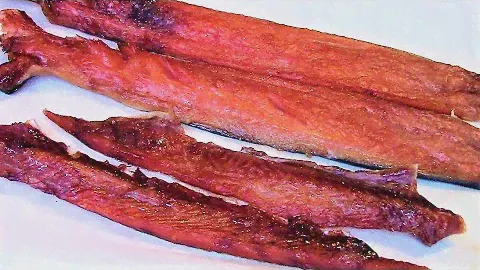 Вкуснейшая солено-вяленая горбуша! Как приготовить деликатес из горбуши.