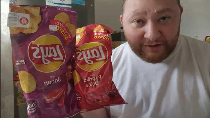 Впервые пробую чипсы Lays. Бекон и Паприка