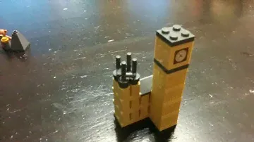 Lego Big Ben with Teddy