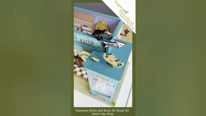 Robotime Rolife Sel-Build 3D Model Kit - Alice's Tea Shop