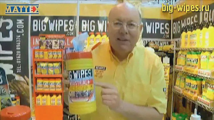Чистящие салфетки BIG WIPES INDUSTRIAL+