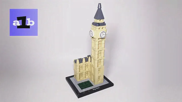 LEGO ARCHITECTURE Series 21013 Big Ben Time Lapse Build