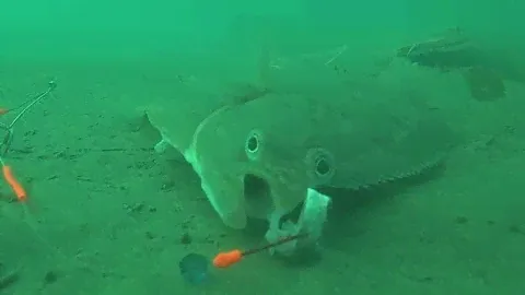 Камбала 2018 Уссурийский залив Юнга  Flounder 2018