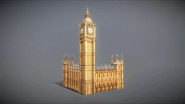 3D Model - Big Ben - Downloadable