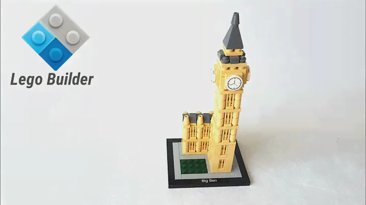Lego Architecture 21013 Big Ben- Lego Speed Build Review