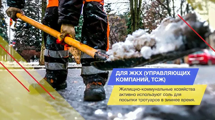 Cоль техническая - дорожная соль