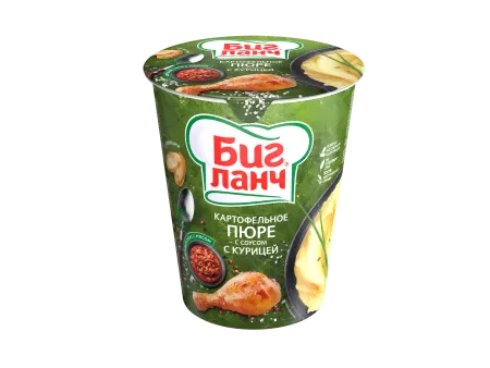 Пюре картофельное Биг Ланч соус с курицей 50г