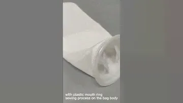 10 M 100 Micron Bulk Bag Filter For Steel With Housing