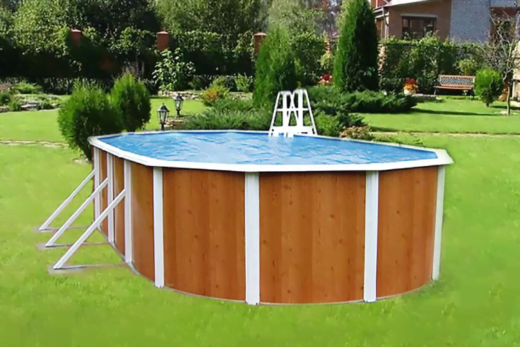 Бассейн Atlantic pool Эсприт Биг, размер 5,50х3,70х1,35 м, овал