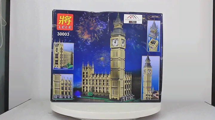Mở hộp Lele 30003 Lego Creator Expert 10253 Big Ben Elizabeth Tower giá sốc rẻ nhất